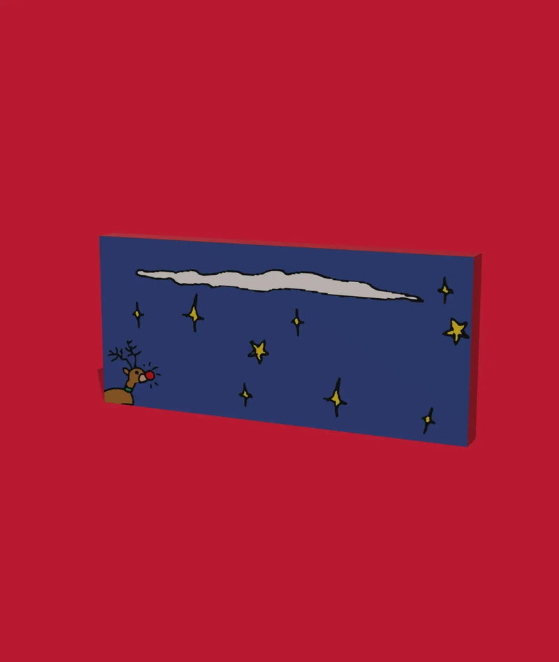 Day 3 of the 2026 Christmas Advent Calendar: the box, its front one piece of the picture