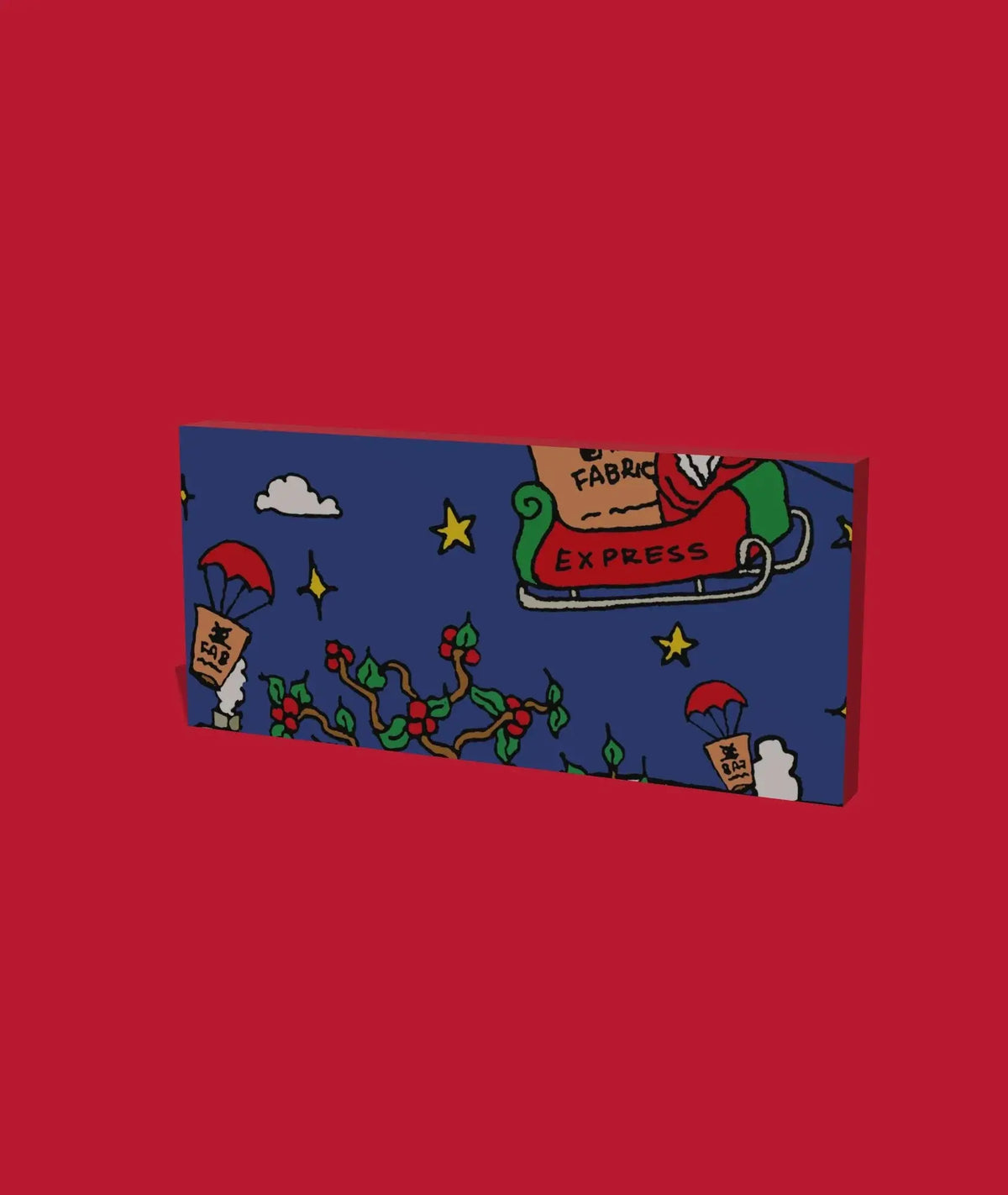 Day 4 of the 2026 Christmas Advent Calendar: the box, its front one piece of the picture
