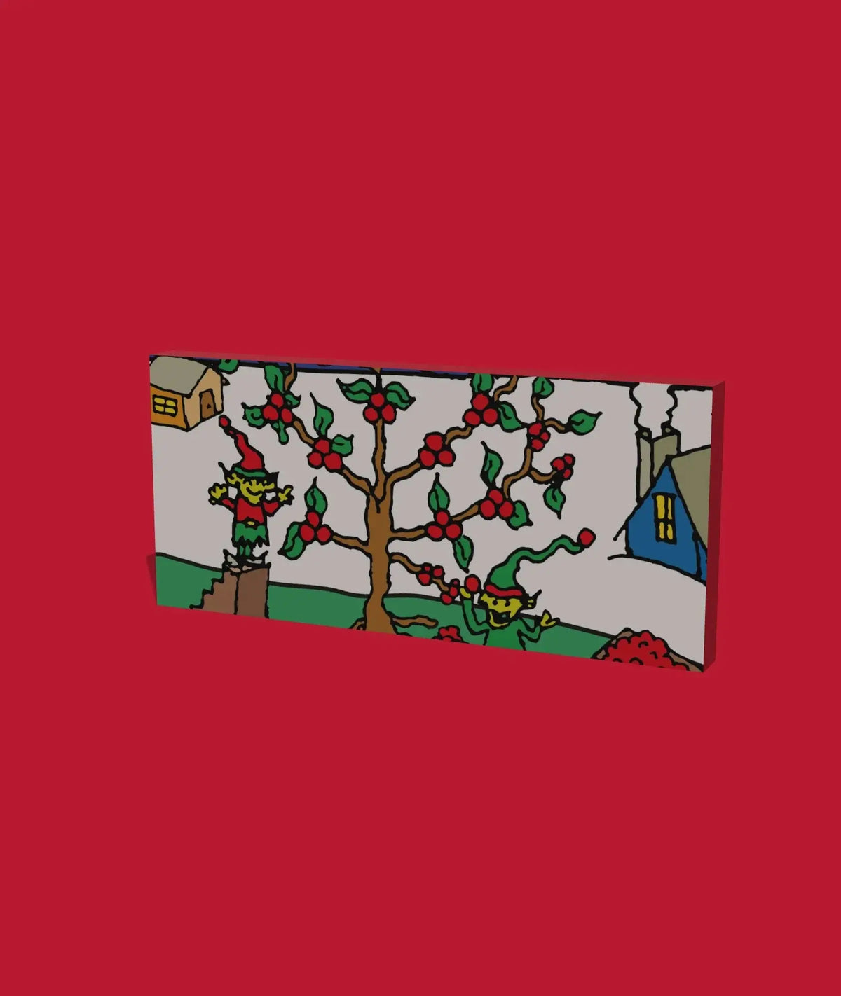 Day 7 of the 2026 Christmas Advent Calendar: the box, its front one piece of the picture