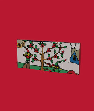 Day 7 of the 2026 Christmas Advent Calendar: the box, its front one piece of the picture