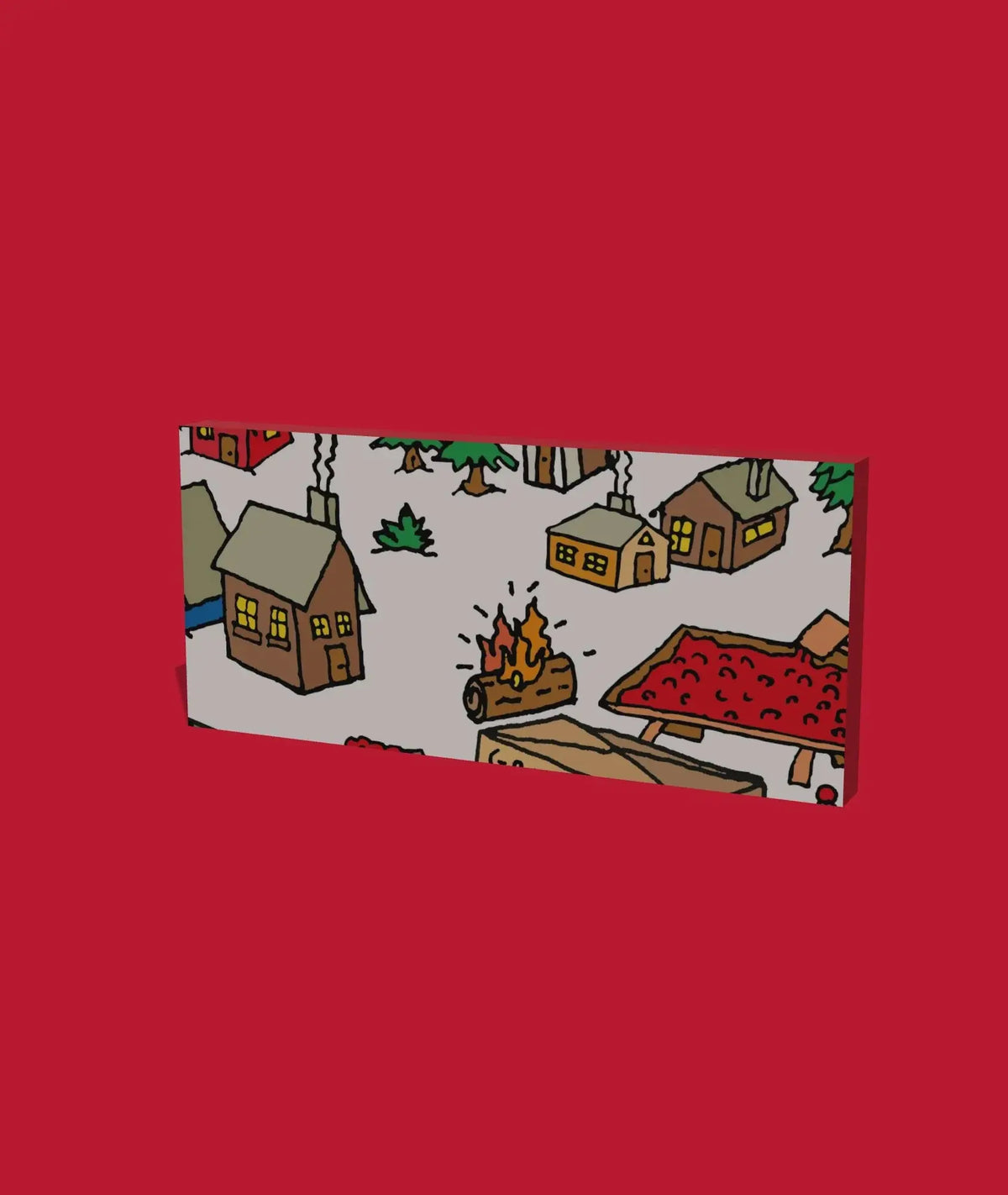 Day 8 of the 2026 Christmas Advent Calendar: the box, its front one piece of the picture