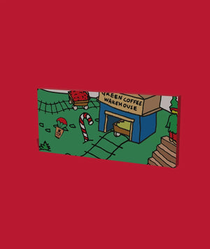 Day 11 of the 2026 Christmas Advent Calendar: the box, its front one piece of the picture