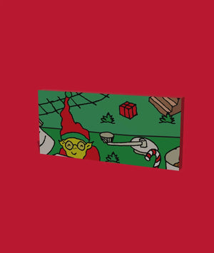Day 14 of the 2026 Christmas Advent Calendar: the box, its front one piece of the picture
