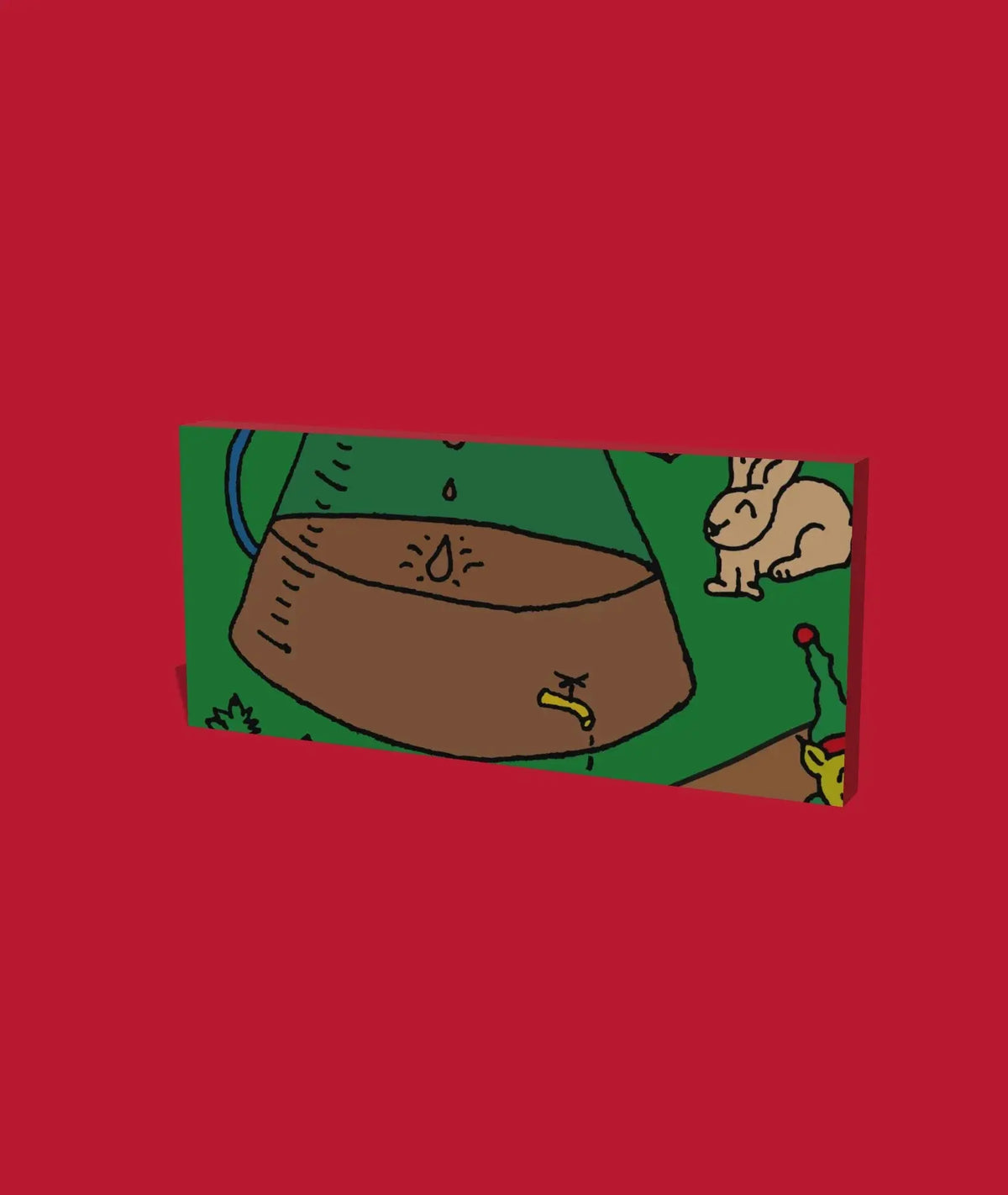 Day 19 of the 2026 Christmas Advent Calendar: the box, its front one piece of the picture