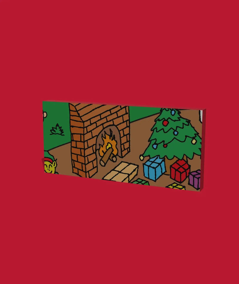 Day 20 of the 2026 Christmas Advent Calendar: the box, its front one piece of the picture