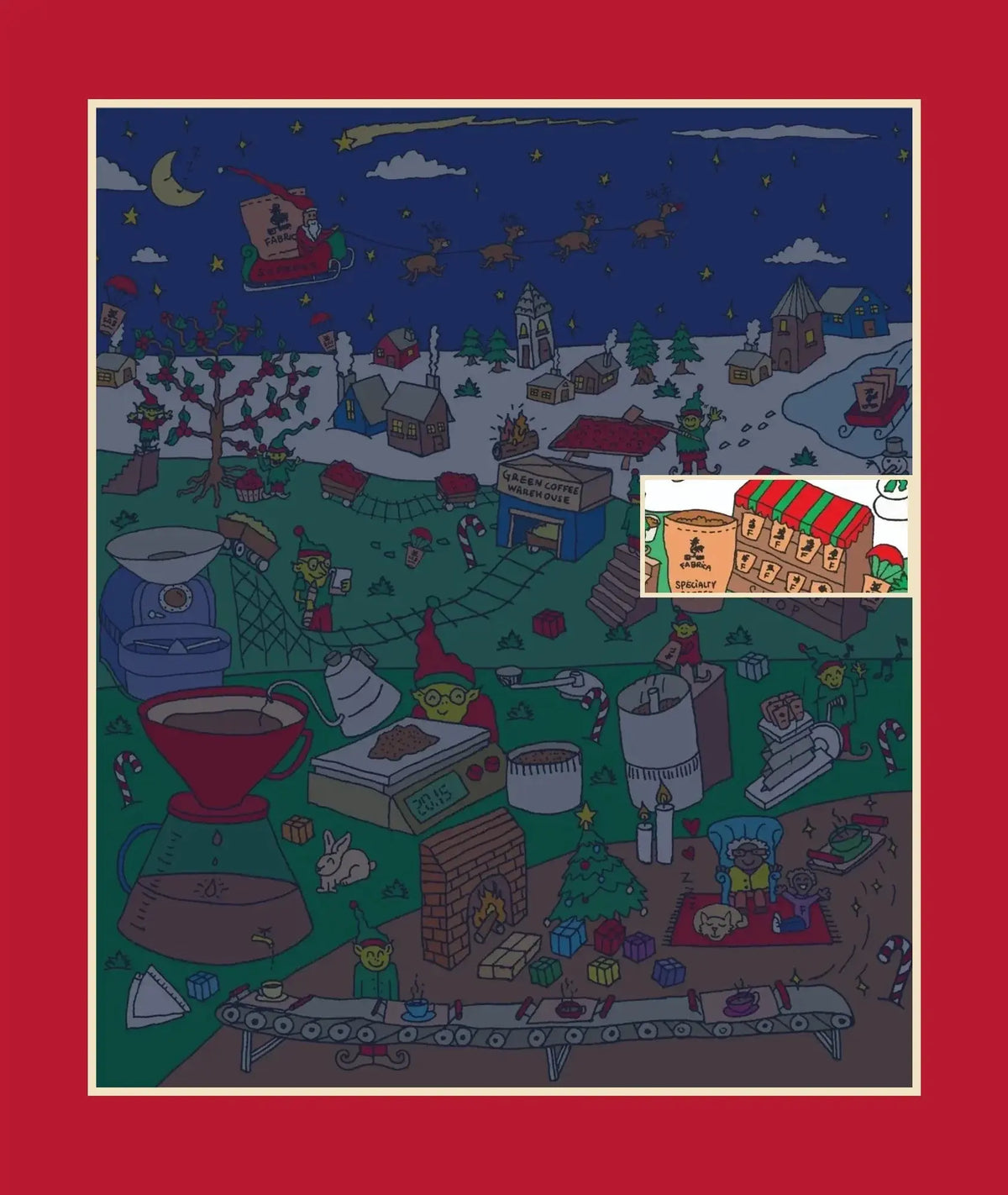 Where Day 12 sits in the whole picture: row 4, column 3