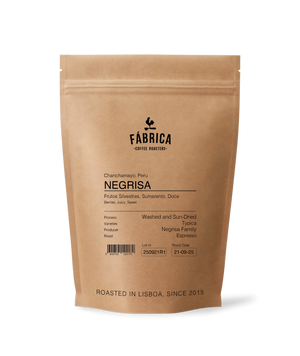 Negrisa espresso 250g fabrica specialty coffee bag