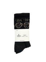 Fábrica x +351 socks - Charcoal