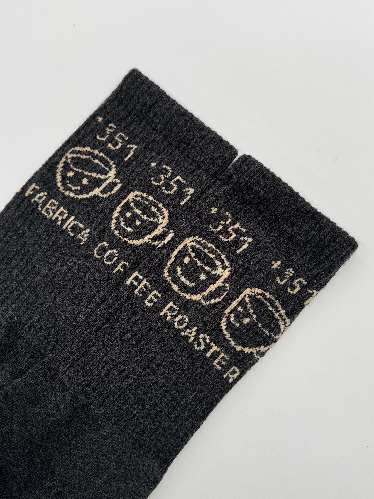 Fábrica x +351 socks - Charcoal