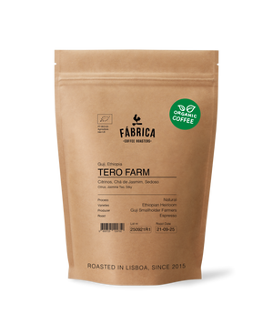 Tero farm bio 250g fabrica specialty coffee bag