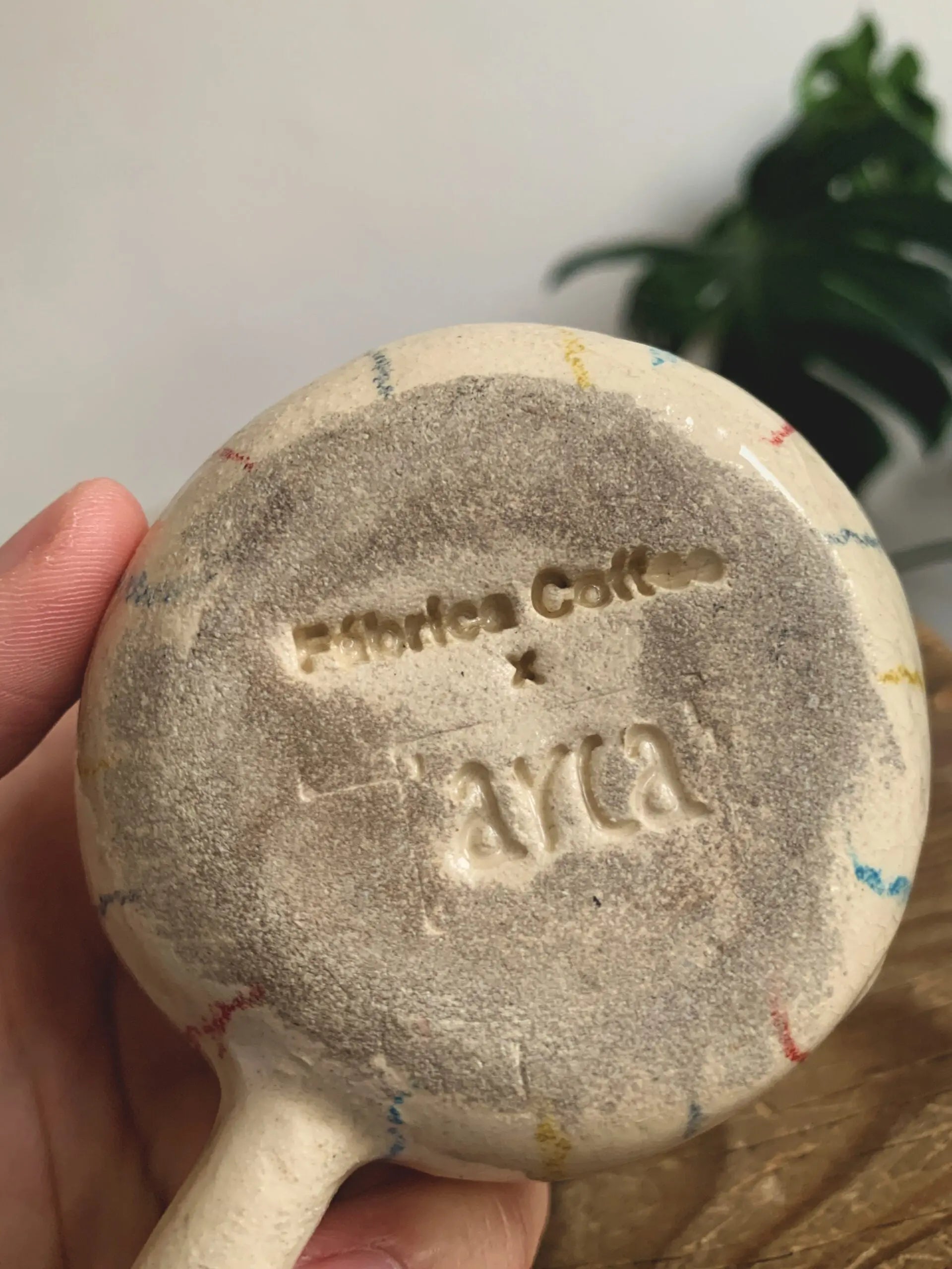 Caneca feita à mão