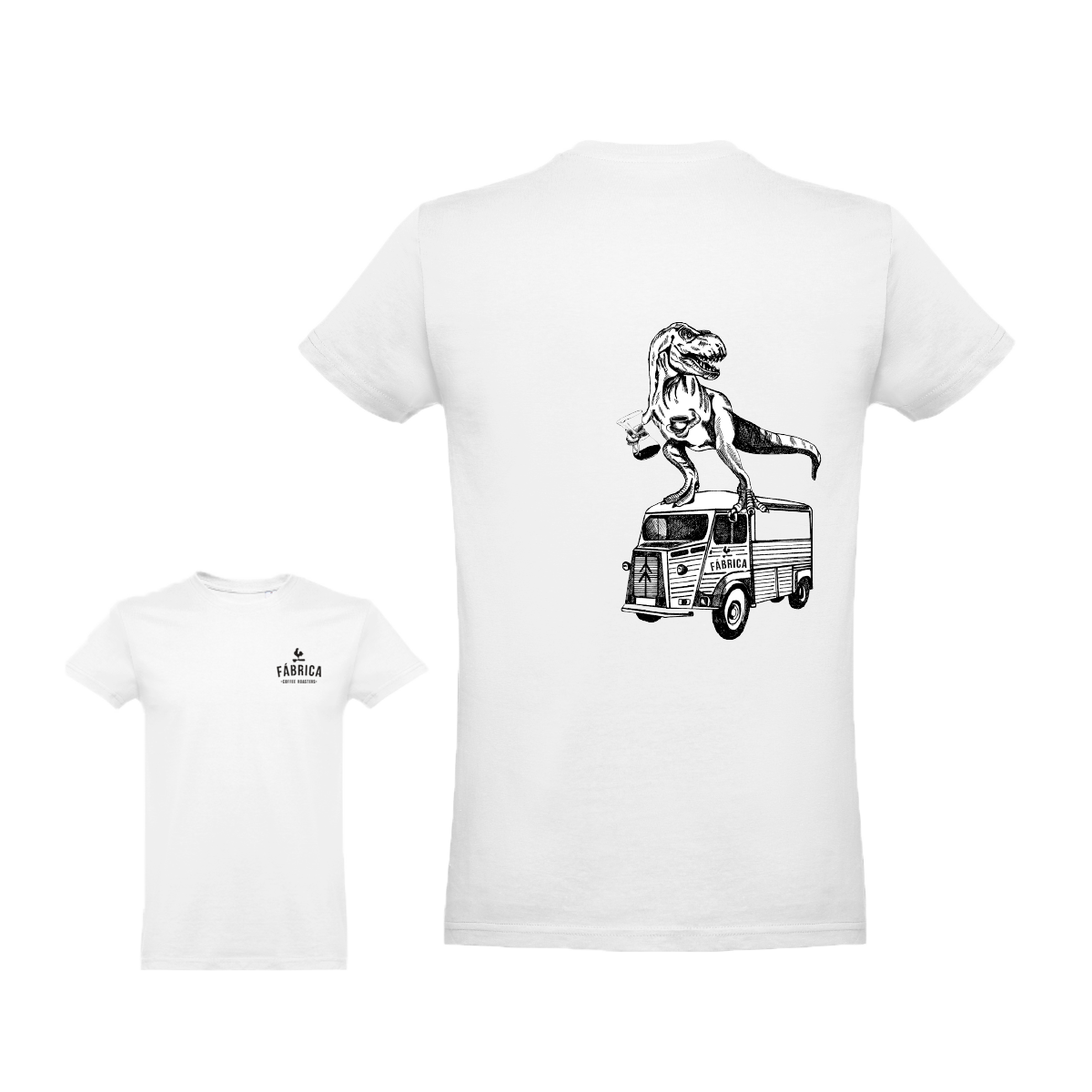 T-Shirt T. Rex - White